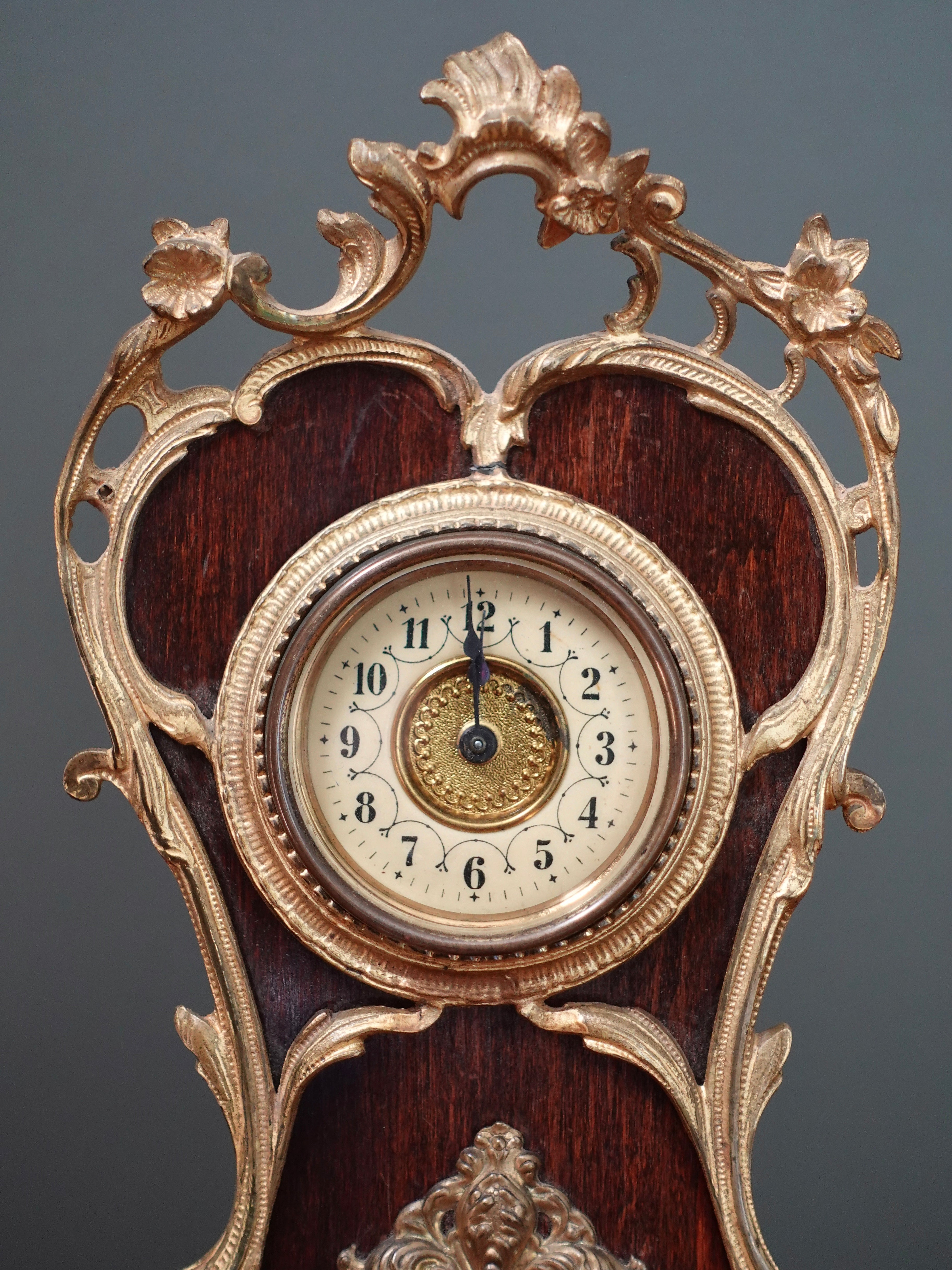 Ornate European Mantel Clock