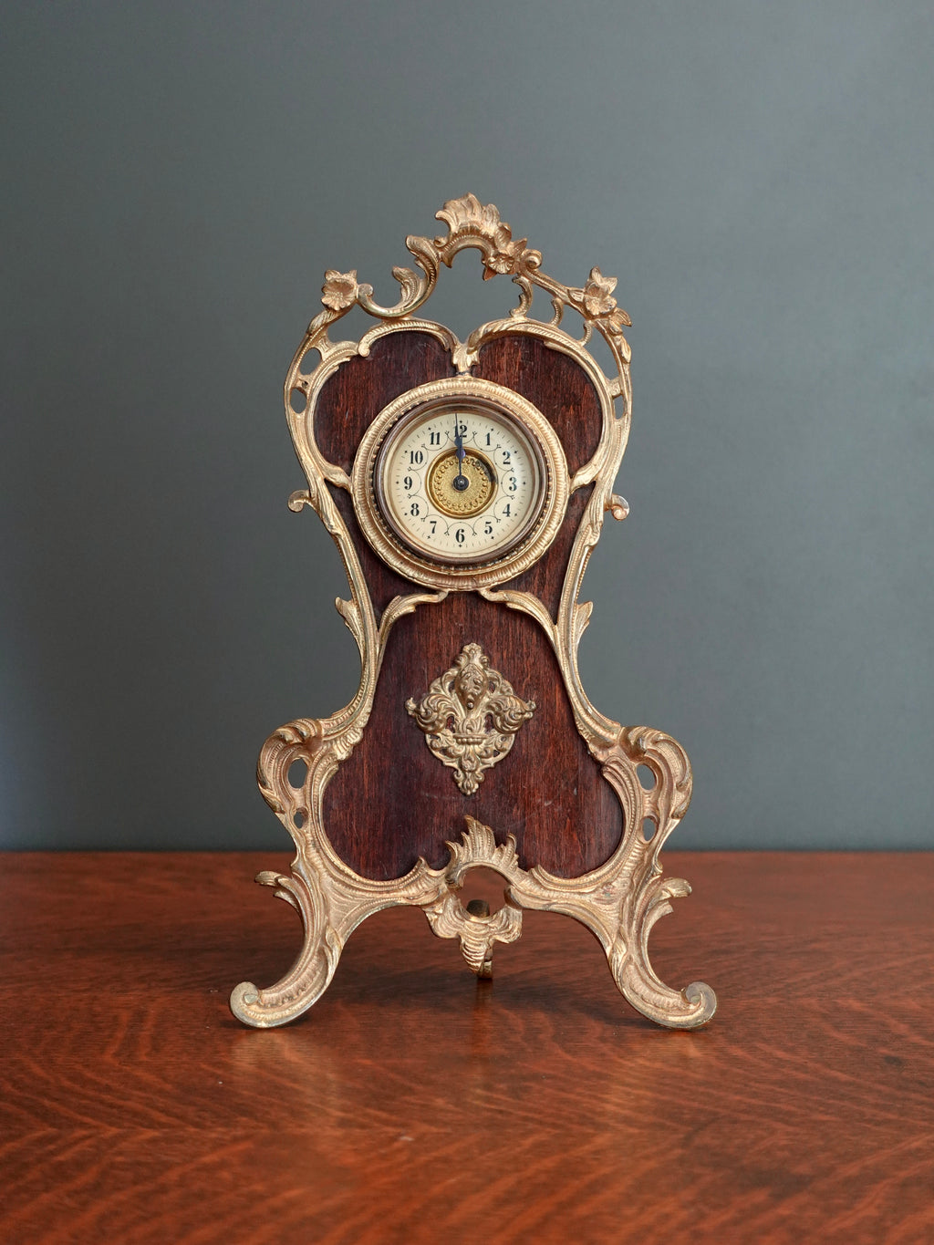 Ornate European Mantel Clock