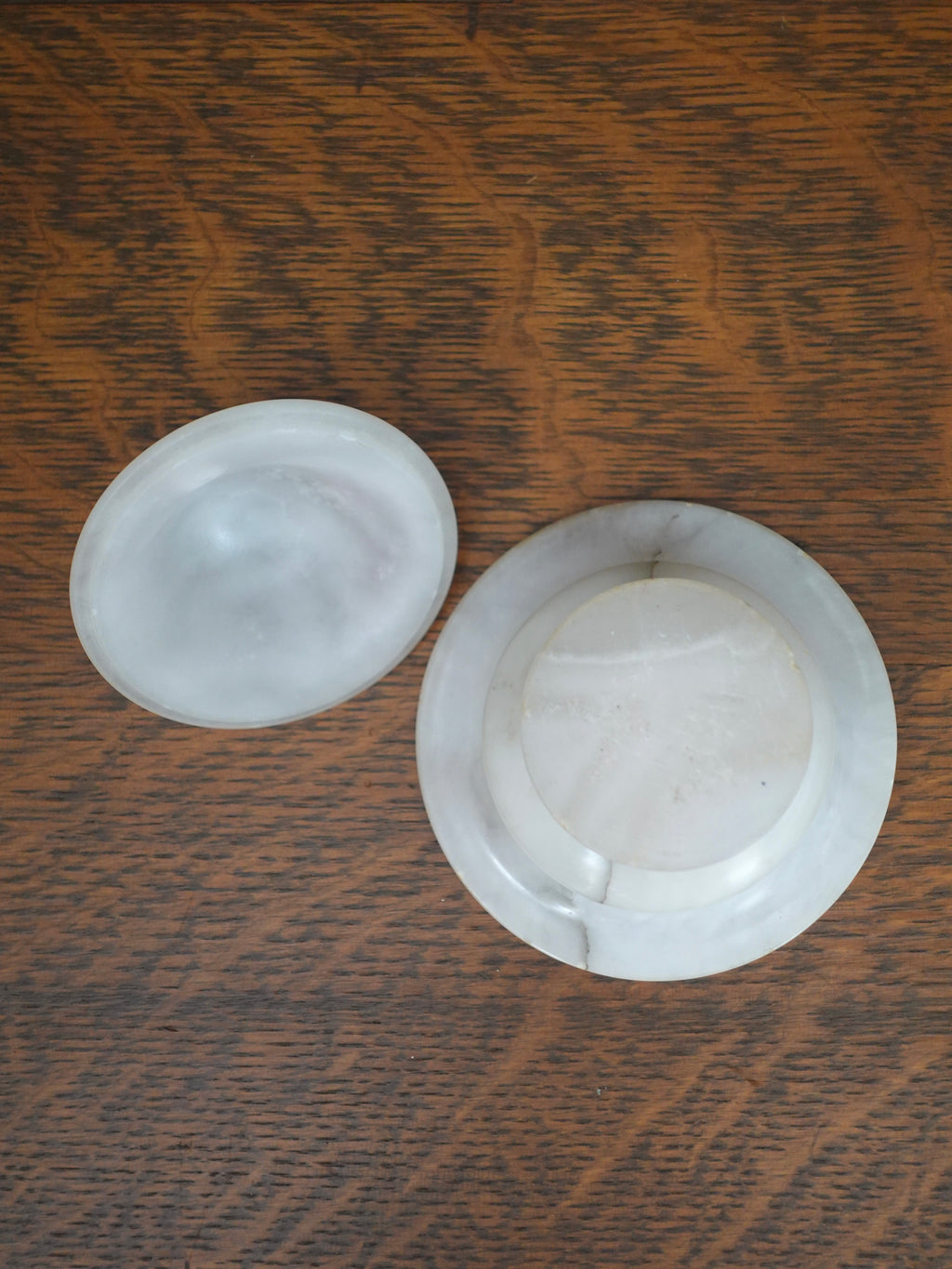 Alabaster Lidded Jar