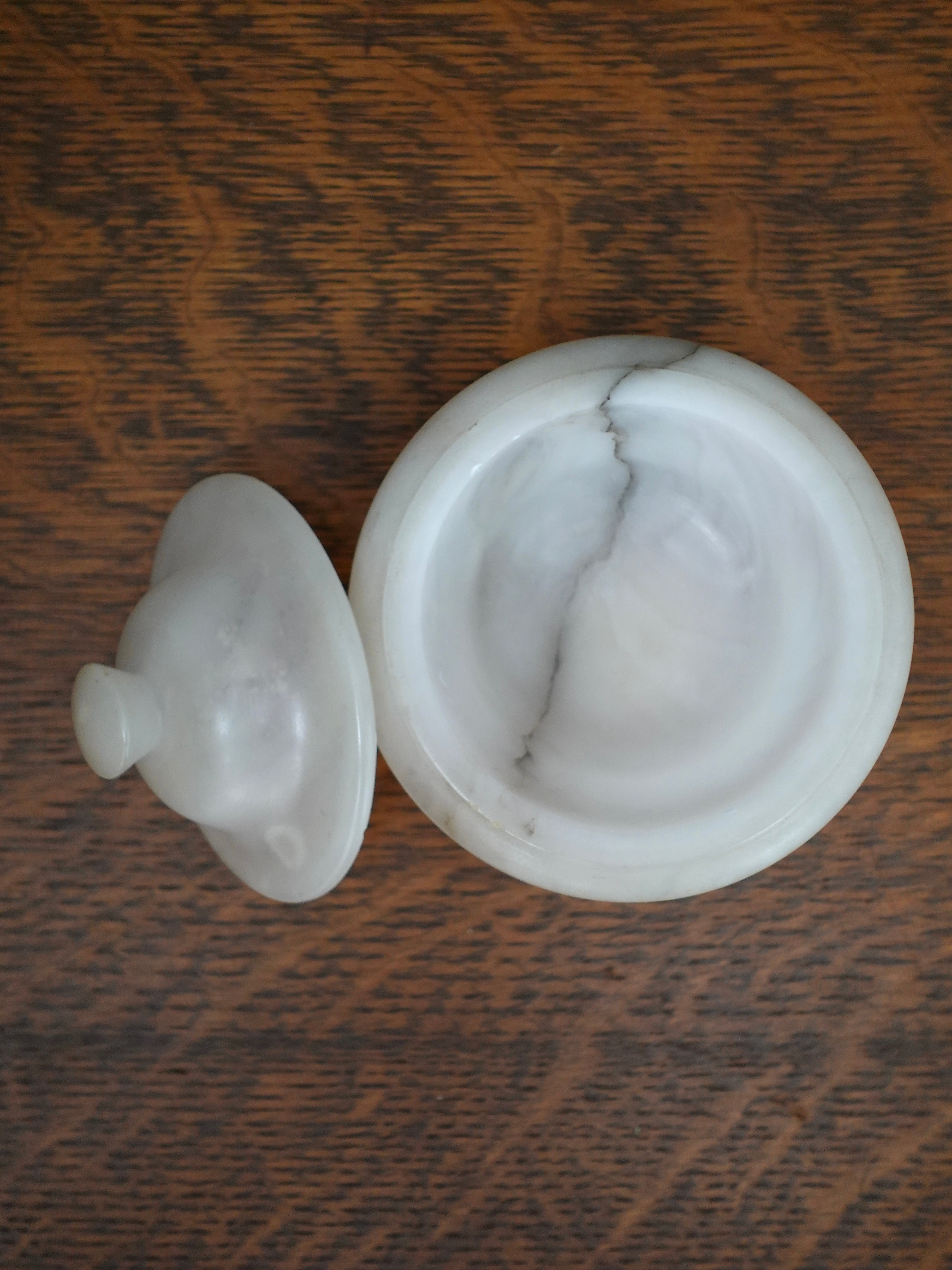 Alabaster Lidded Jar