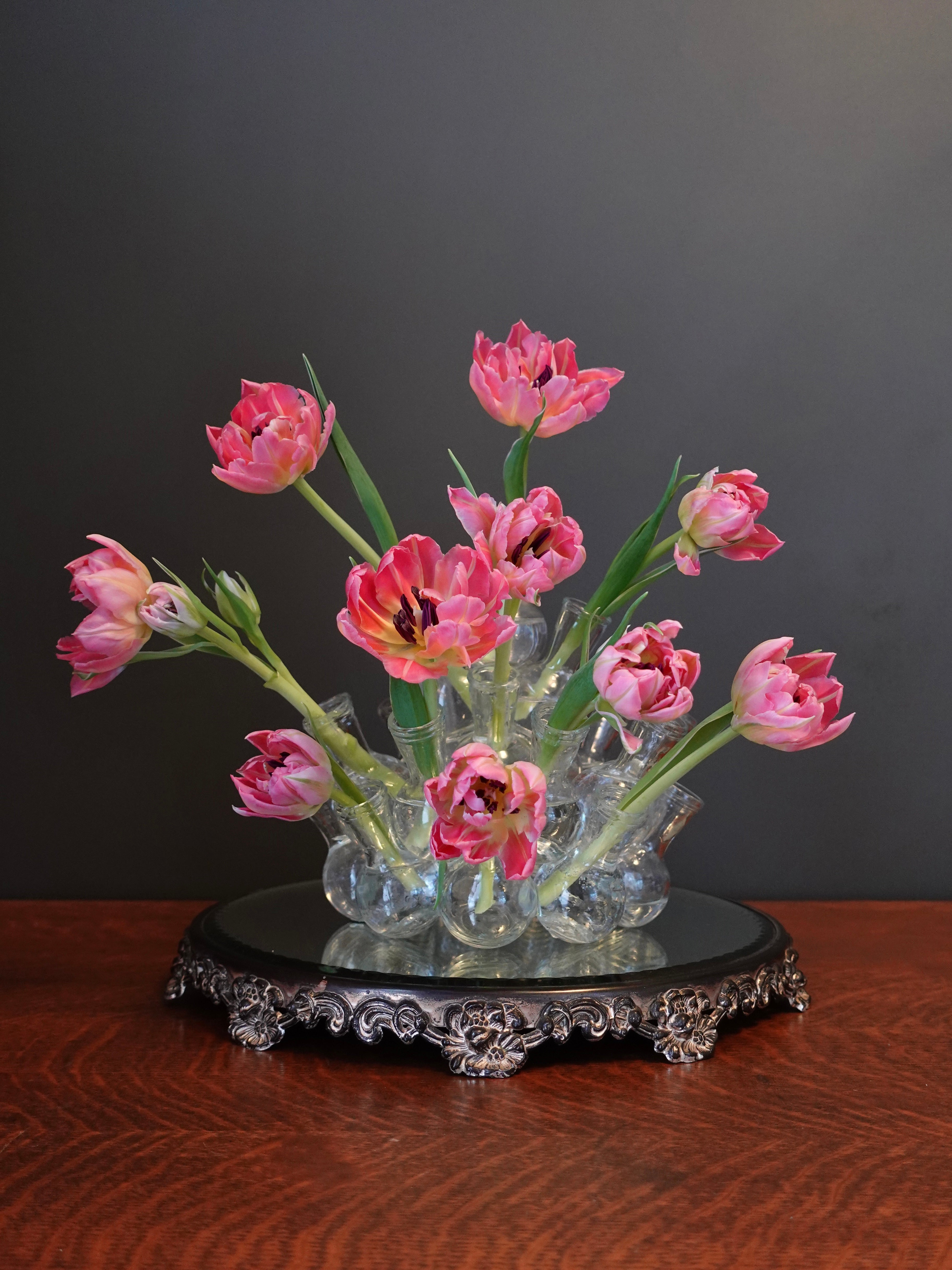 Vintage Propagation Cluster Vase