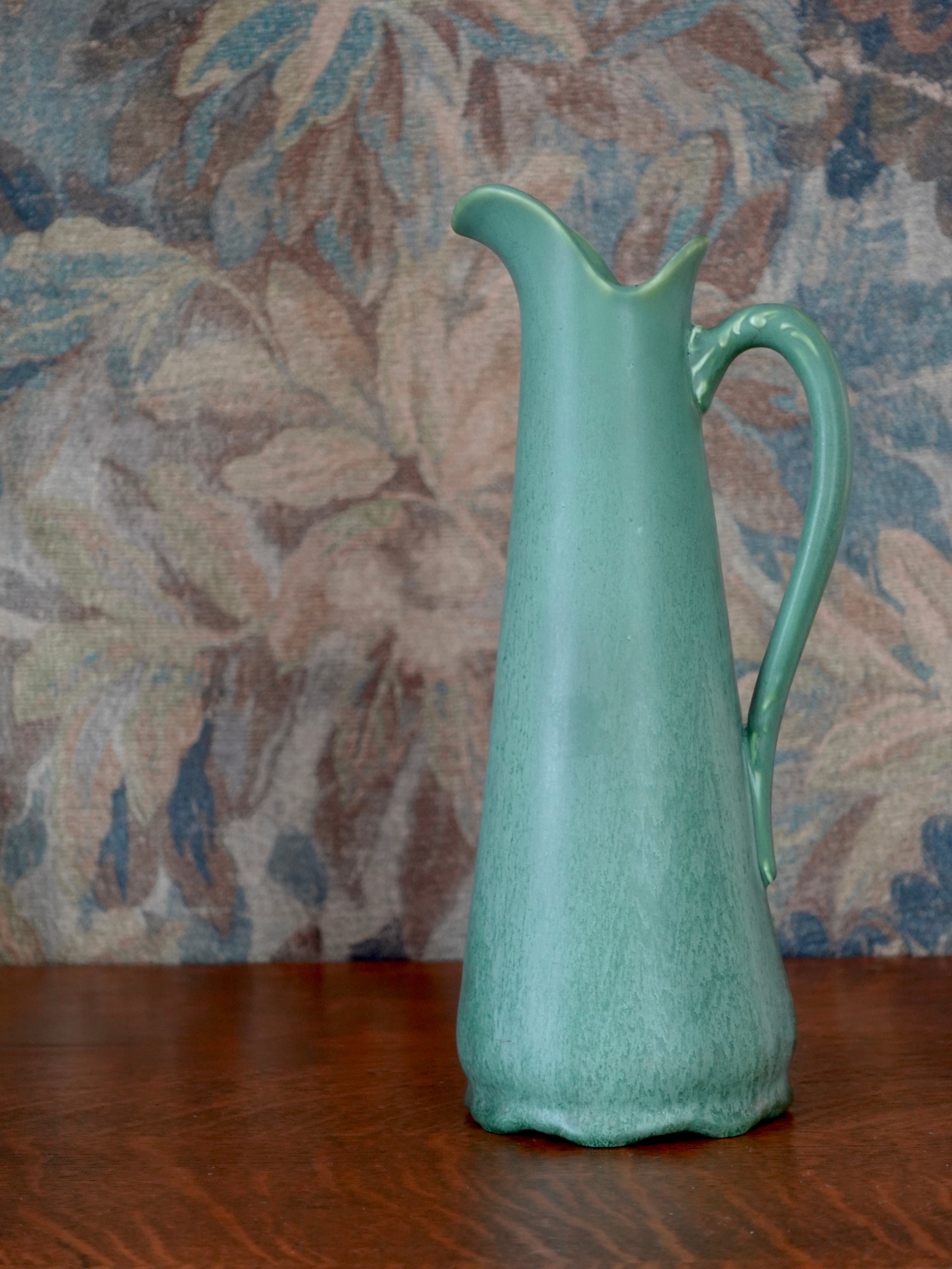 Hampshire Pottery Tall Pitcher #3