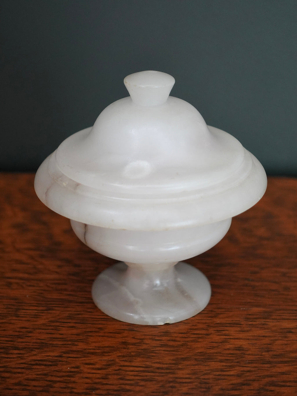 Alabaster Lidded Jar