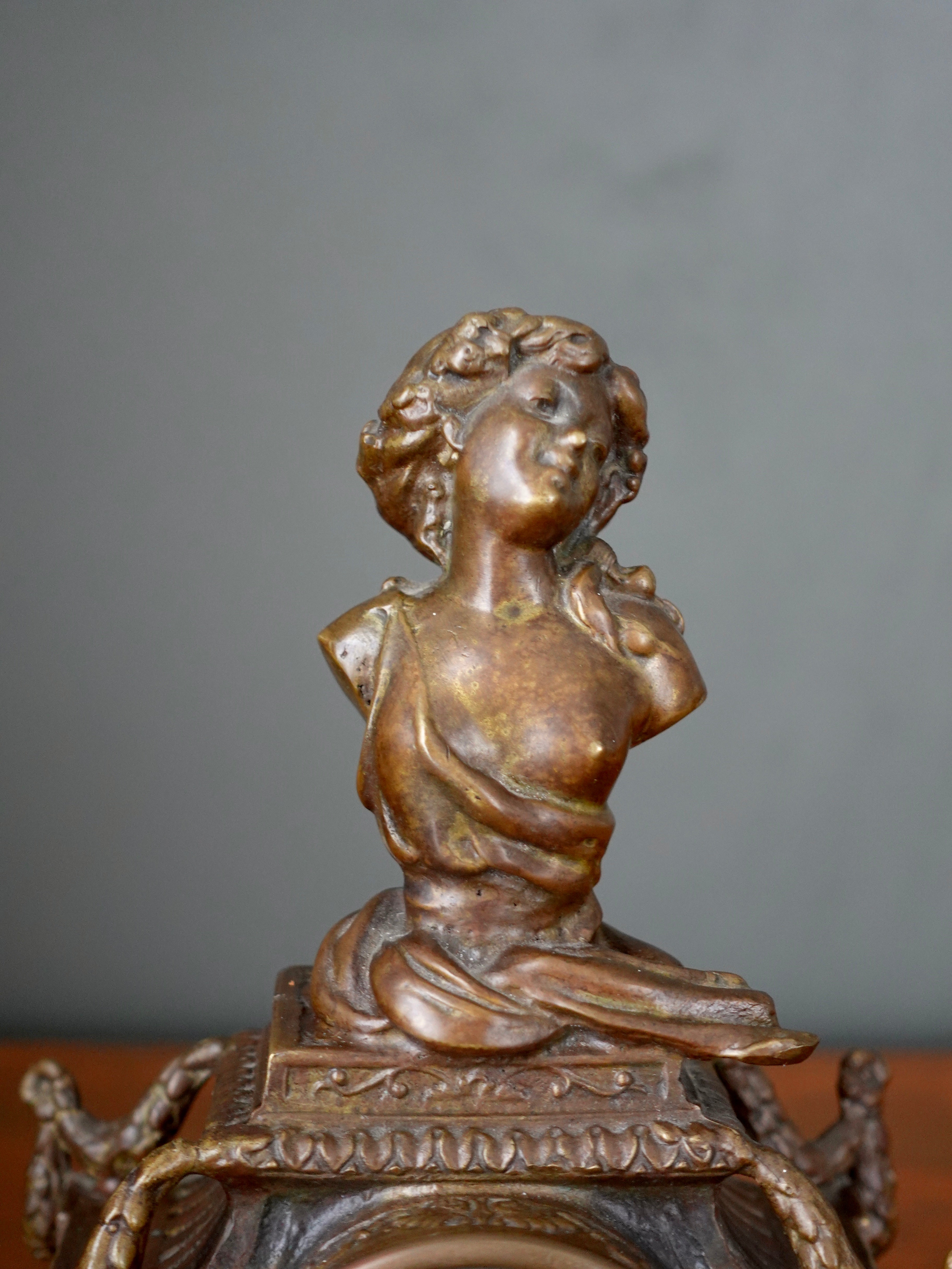 French Figural Clock